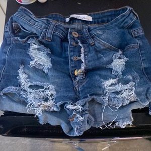 Distressed Shorts